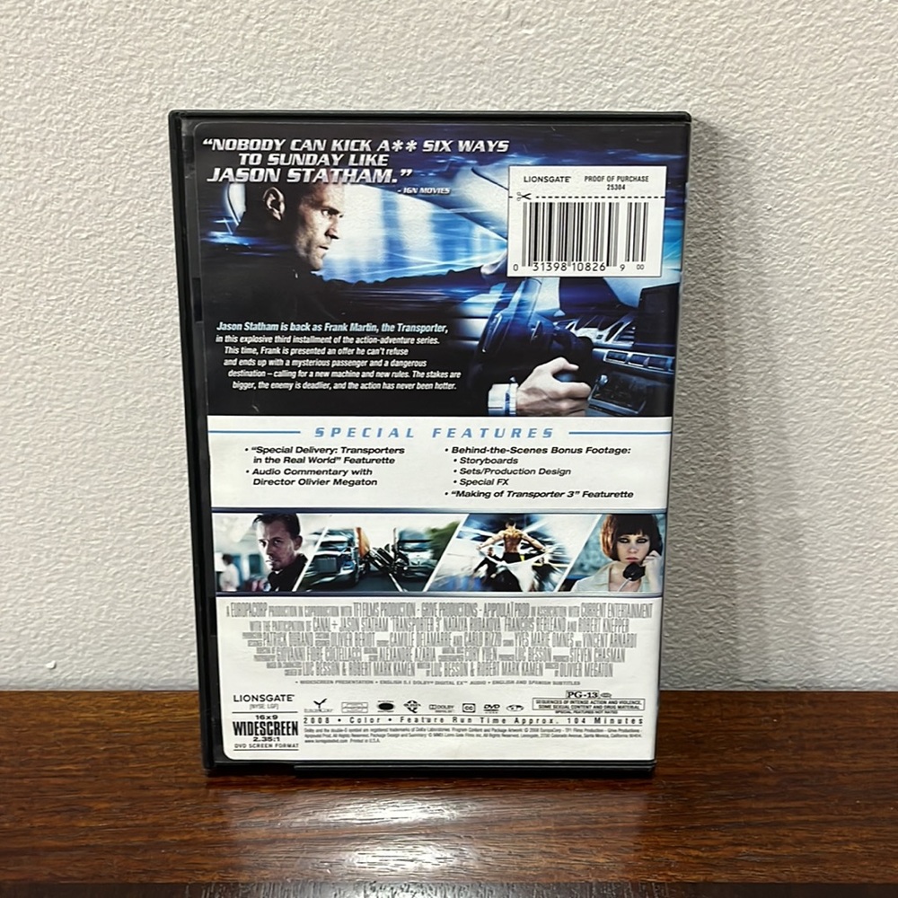 Transporter 3 DVD - Picture 2 of 3